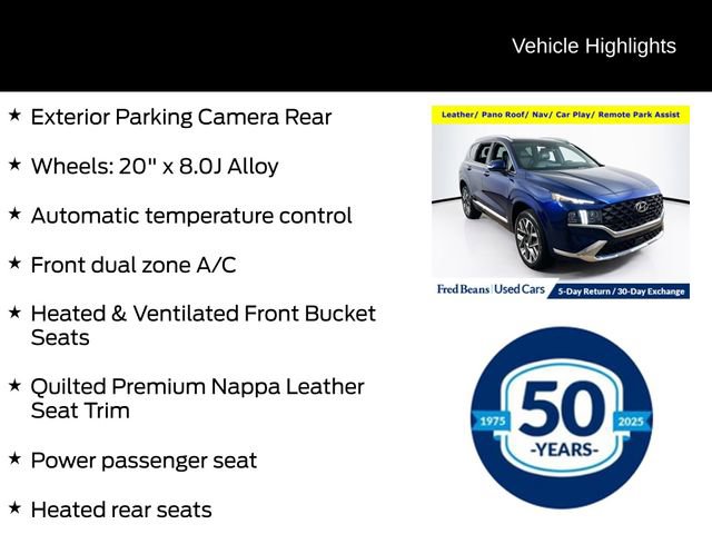 Used 2023 Hyundai Santa Fe Calligraphy w/ Cargo Package image 9
