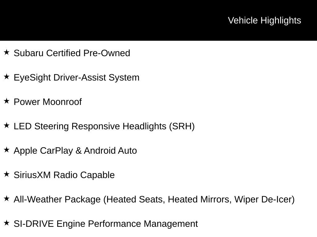 Certified 2024 Subaru Impreza 2.0i Sport AWD/4WD image 6