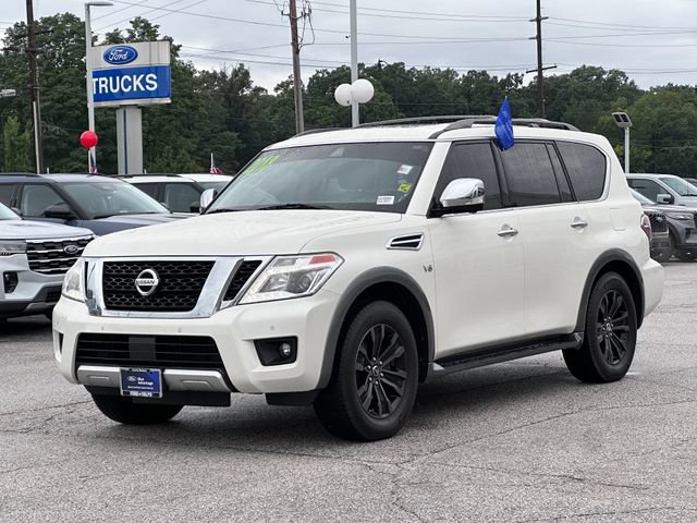 Used 2018 Nissan Armada Platinum w/ Captain Seat Package AWD/4WD image 3