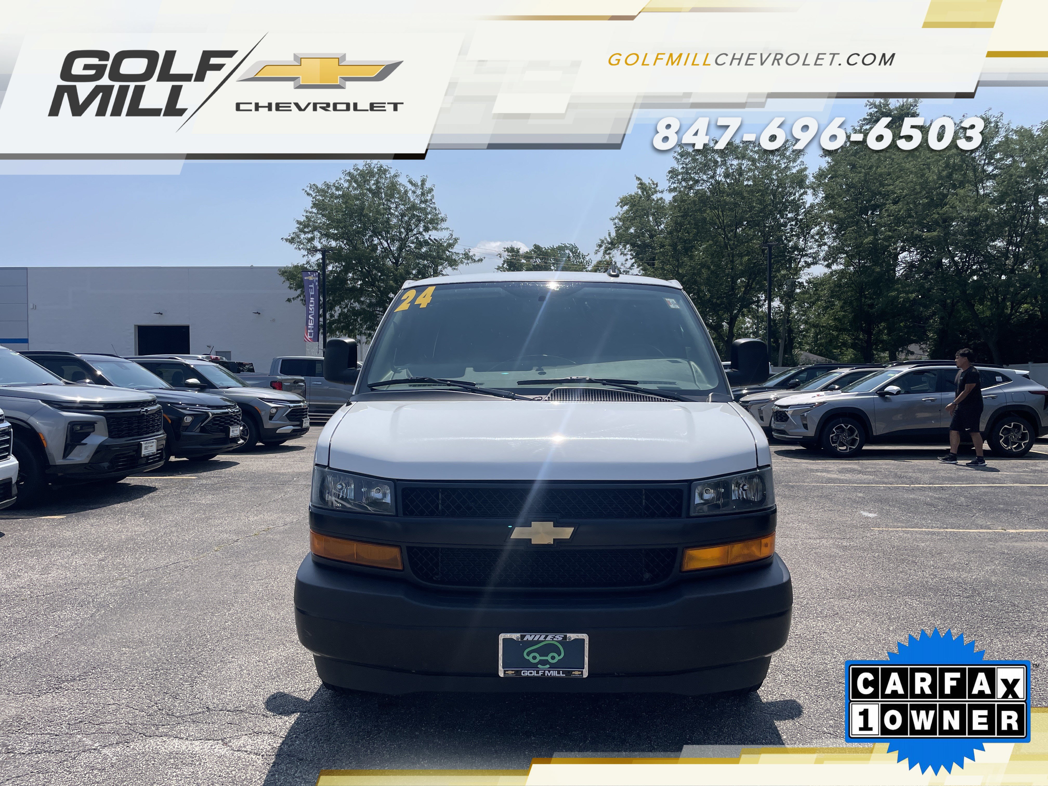 Certified 2024 Chevrolet Express 2500 Extended w/ Driver Convenience Package RWD image 3