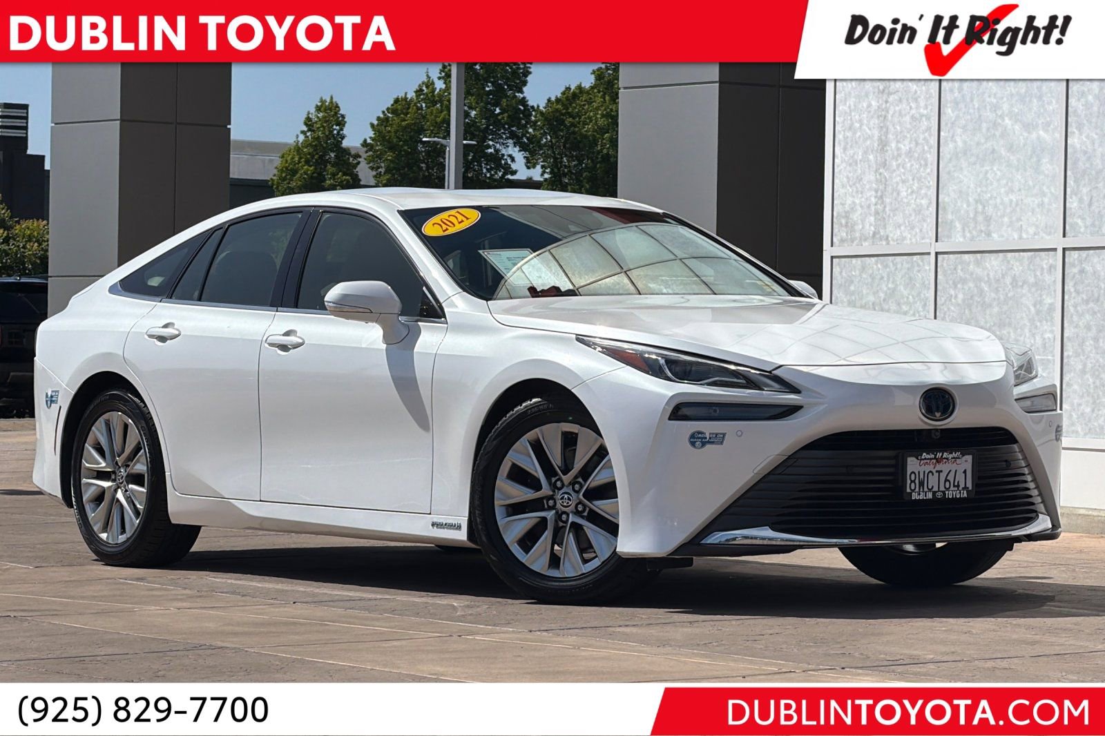 Certified 2021 Toyota Mirai XLE w/ Advanced Technology Package RWD image 1