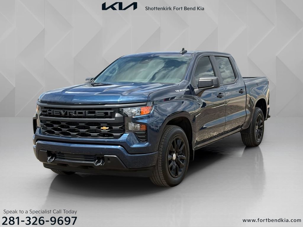 Used 2023 Chevrolet Silverado 1500 Custom RWD image 1