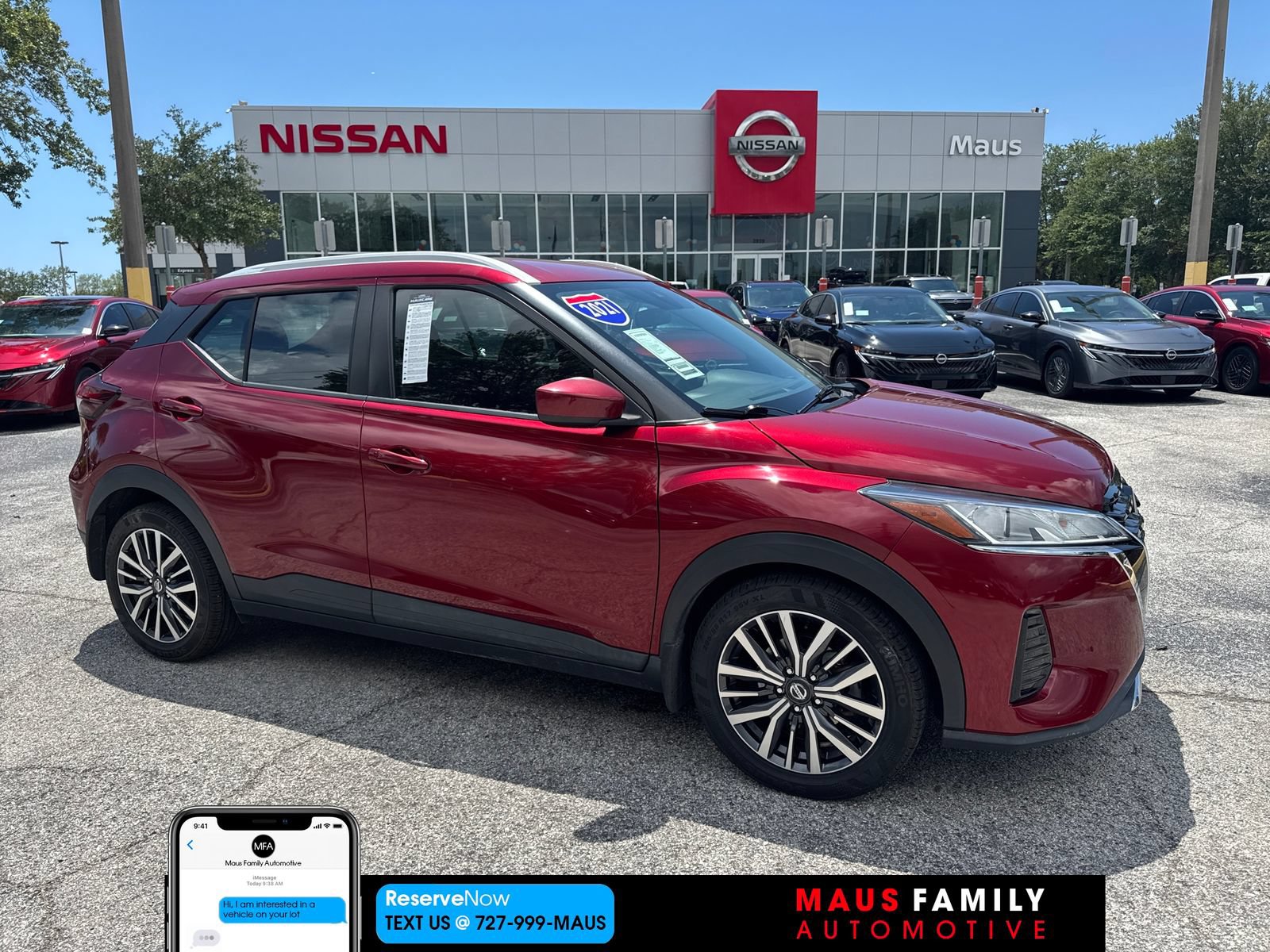 Used 2021 Nissan Kicks SV FWD image 1