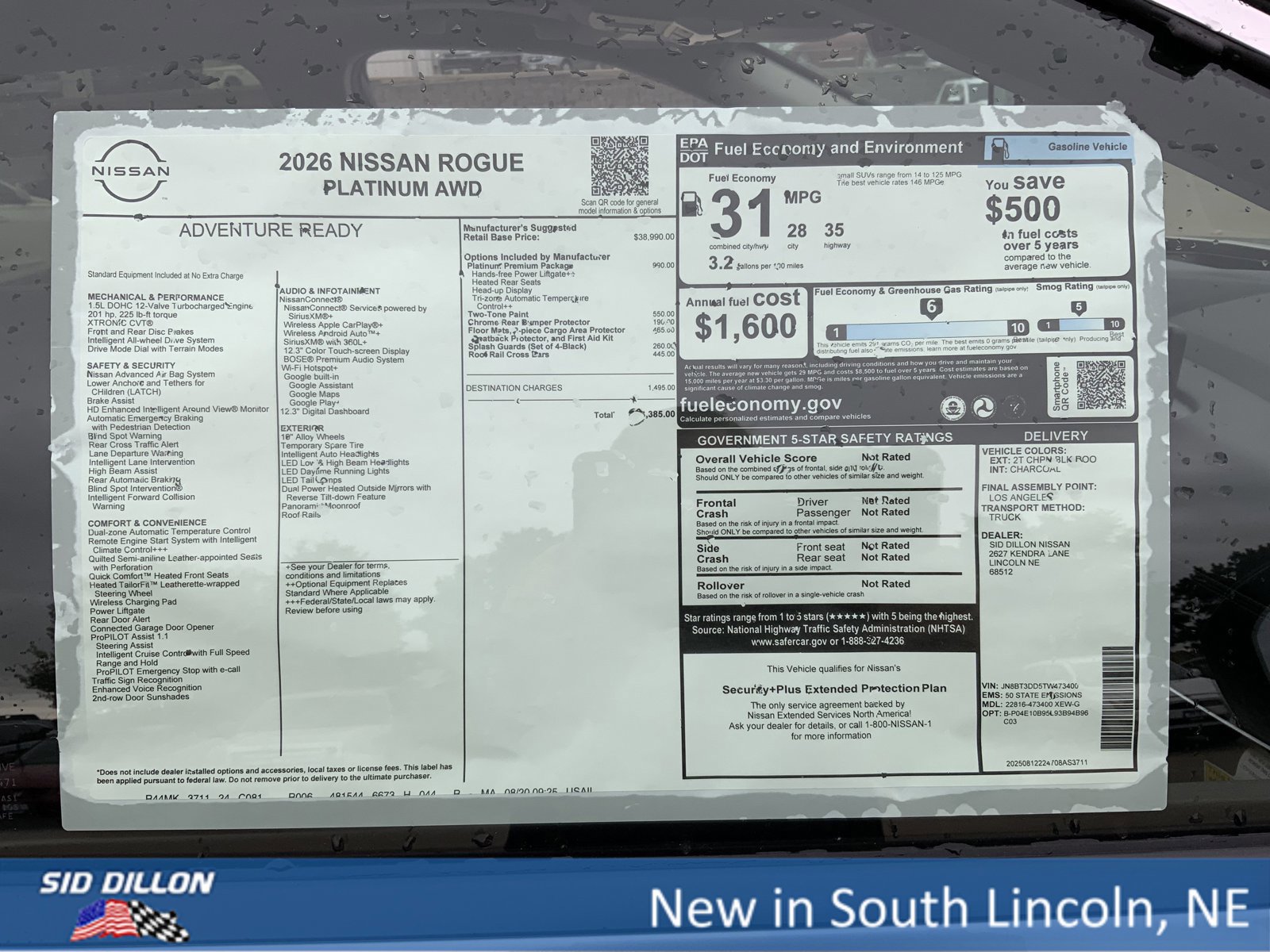 New 2026 Nissan Rogue Platinum w/ Platinum Premium Package image 13