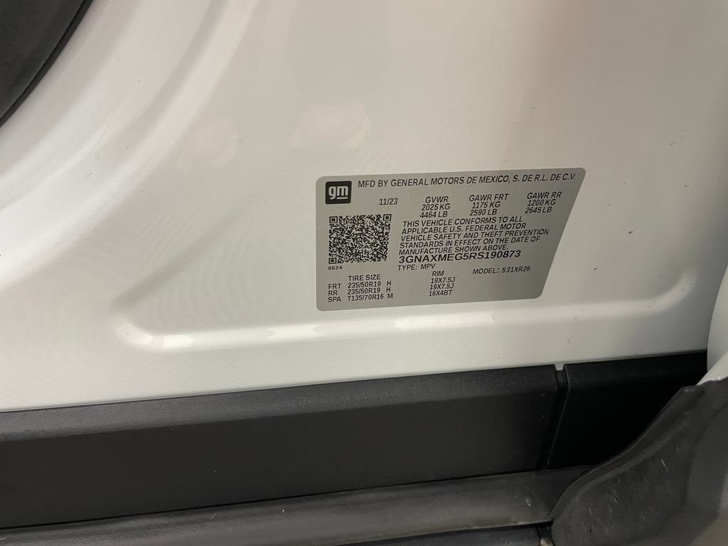 Certified 2024 Chevrolet Equinox RS w/ LPO, Floor Liner Package FWD image 32