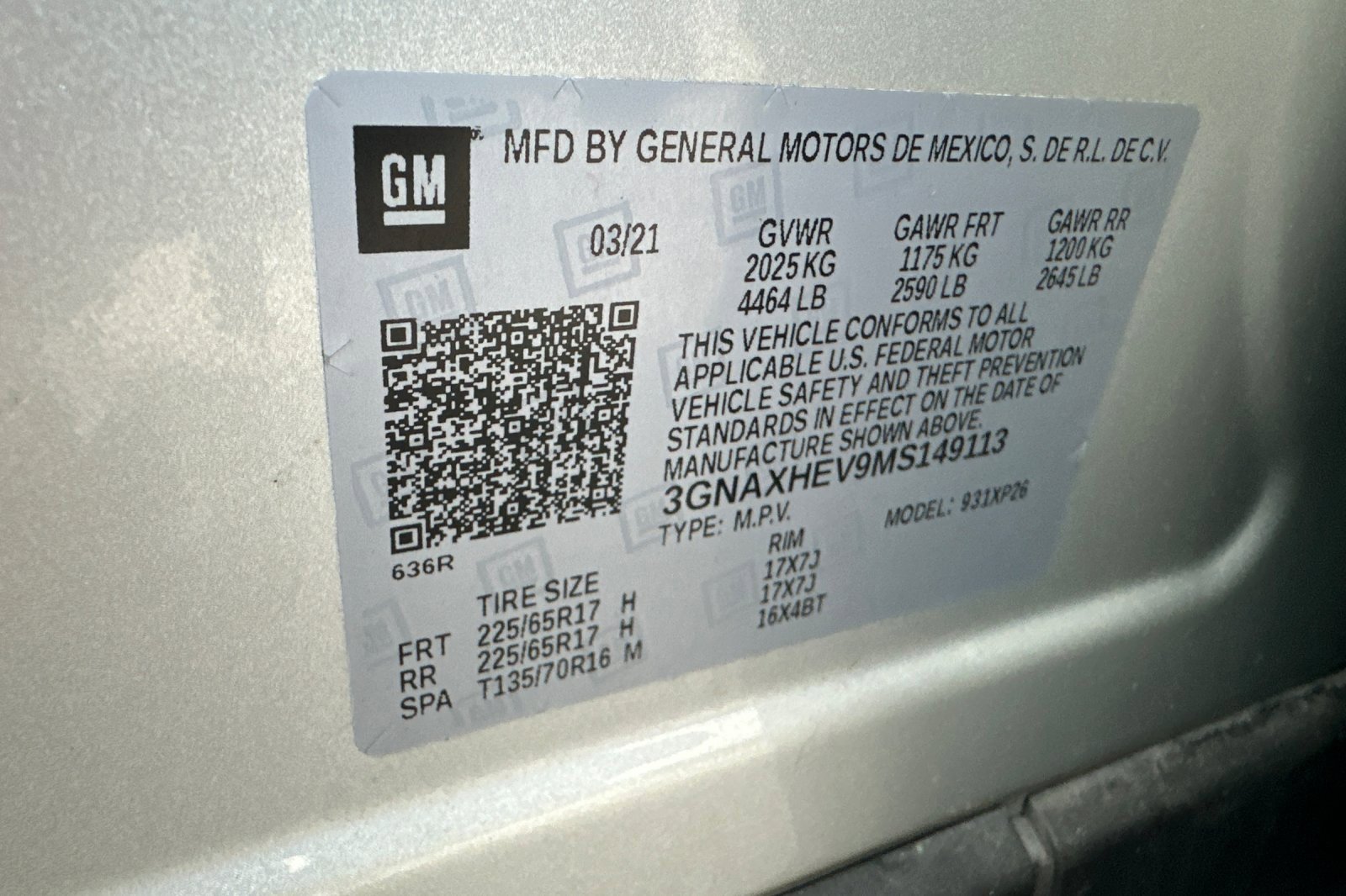 Used 2021 Chevrolet Equinox LS w/ LS Convenience Package image 28