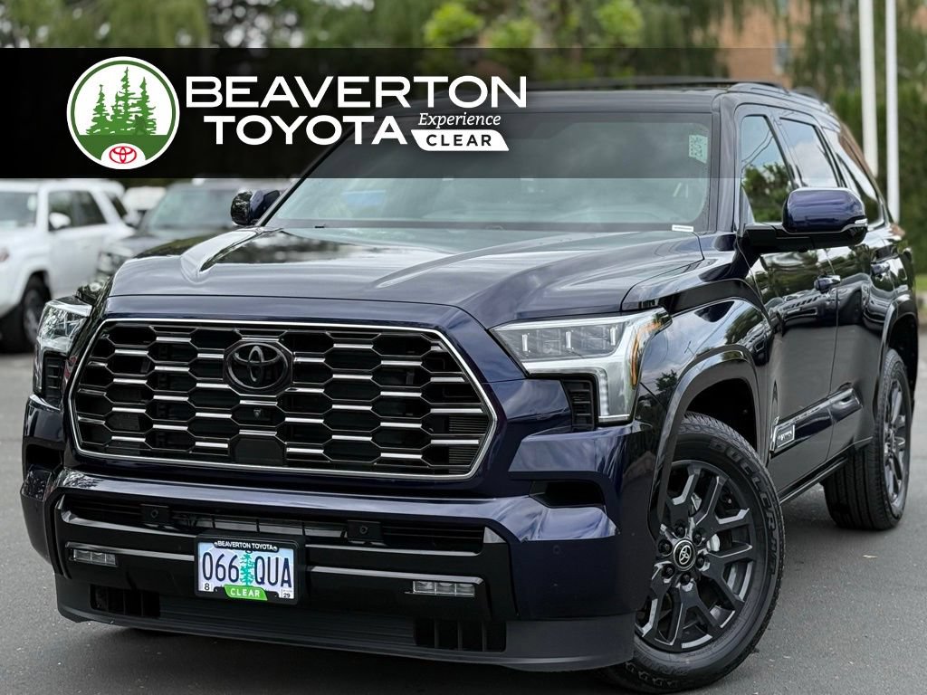 Certified 2025 Toyota Sequoia Platinum AWD/4WD image 1