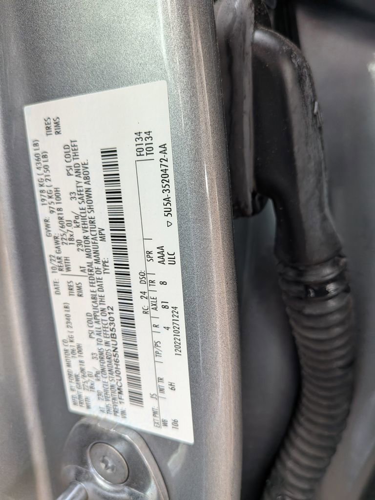 Used 2022 Ford Escape SEL image 35