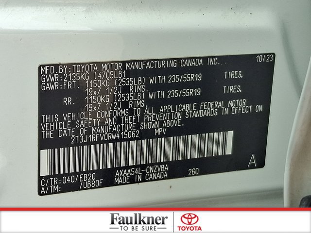 Certified 2024 Toyota RAV4 Adventure AWD/4WD image 27