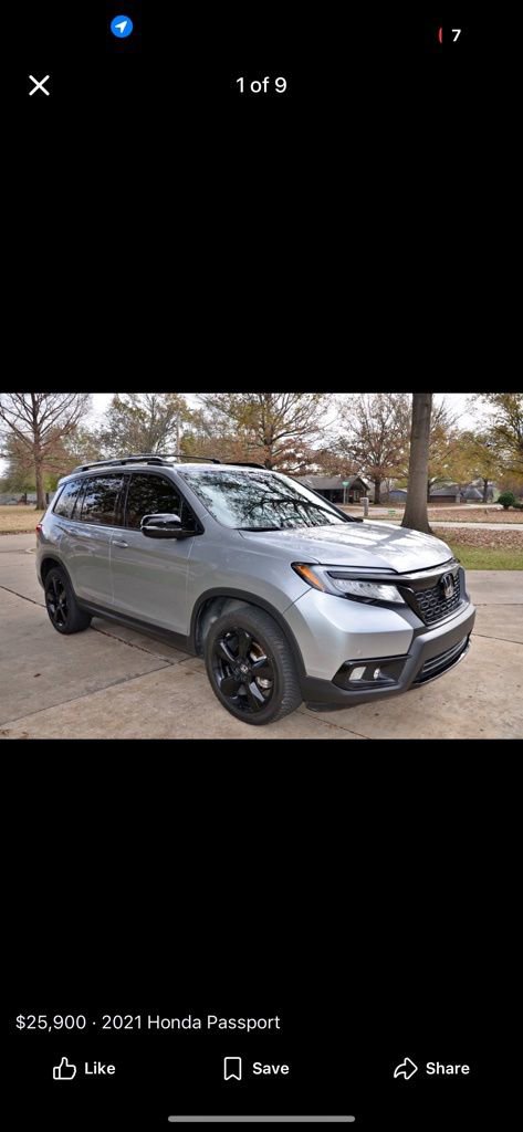Used 2021 Honda Passport Elite
