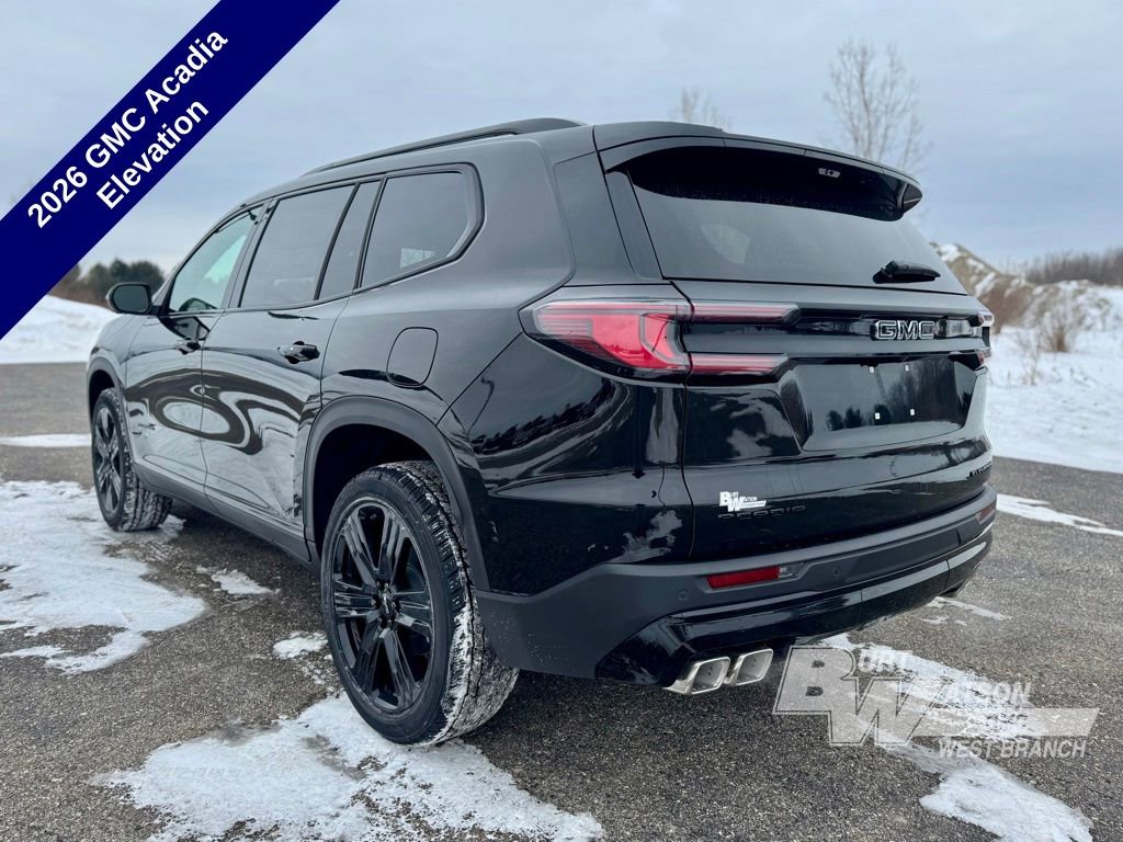New 2026 GMC Acadia Elevation w/ Black Edition image 3