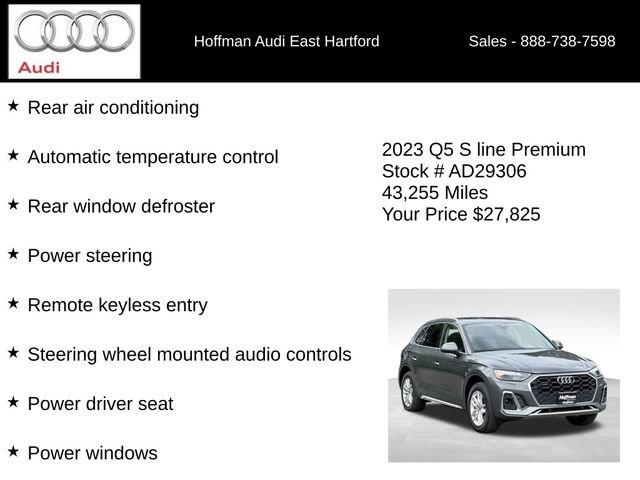 Used 2023 Audi Q5 2.0T Premium w/ Convenience Package AWD/4WD image 12