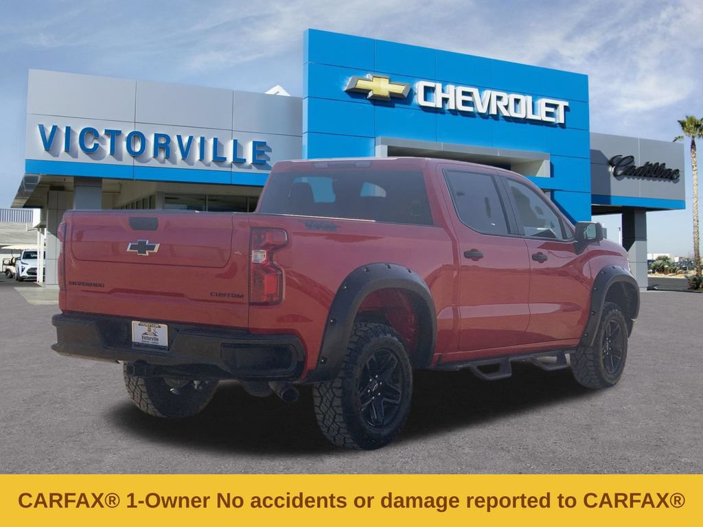 Certified 2024 Chevrolet Silverado 1500 Custom Trail Boss w/ Dark Appearance Package AWD/4WD image 4