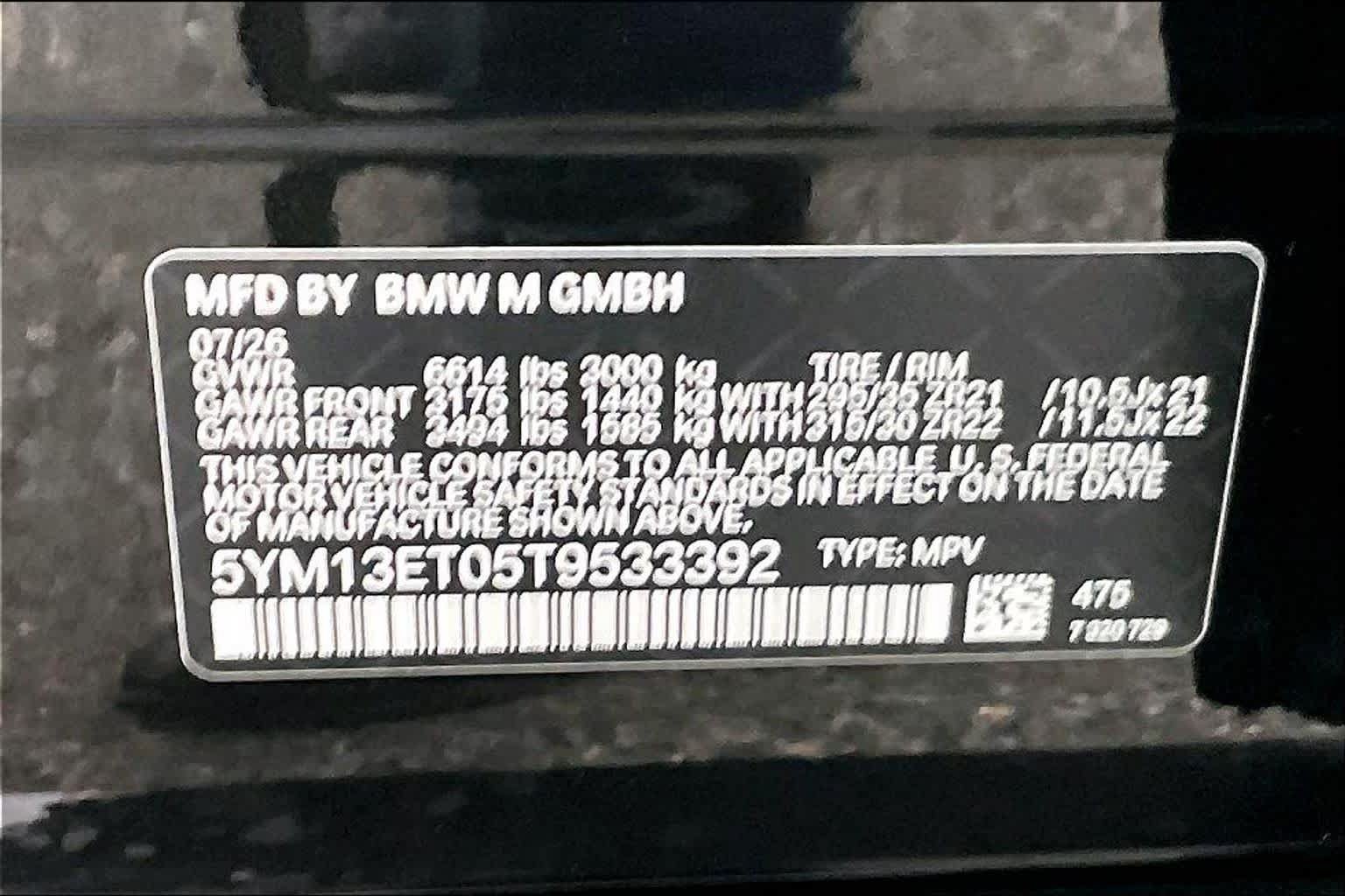 New 2026 BMW X5 M Competition w/ Executive Package AWD/4WD image 19