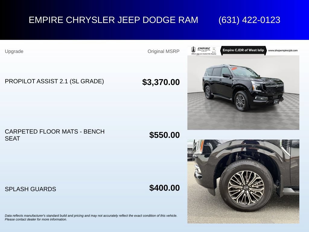 Used 2025 Nissan Armada SL AWD/4WD image 6
