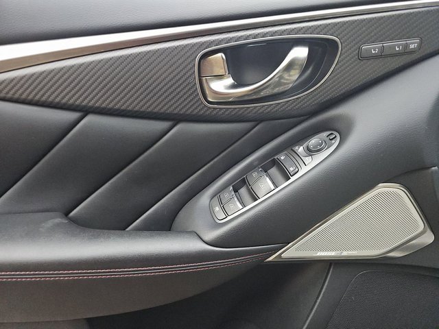 Used 2023 INFINITI Q50 Red Sport 400 w/ Black Opal Edition image 7