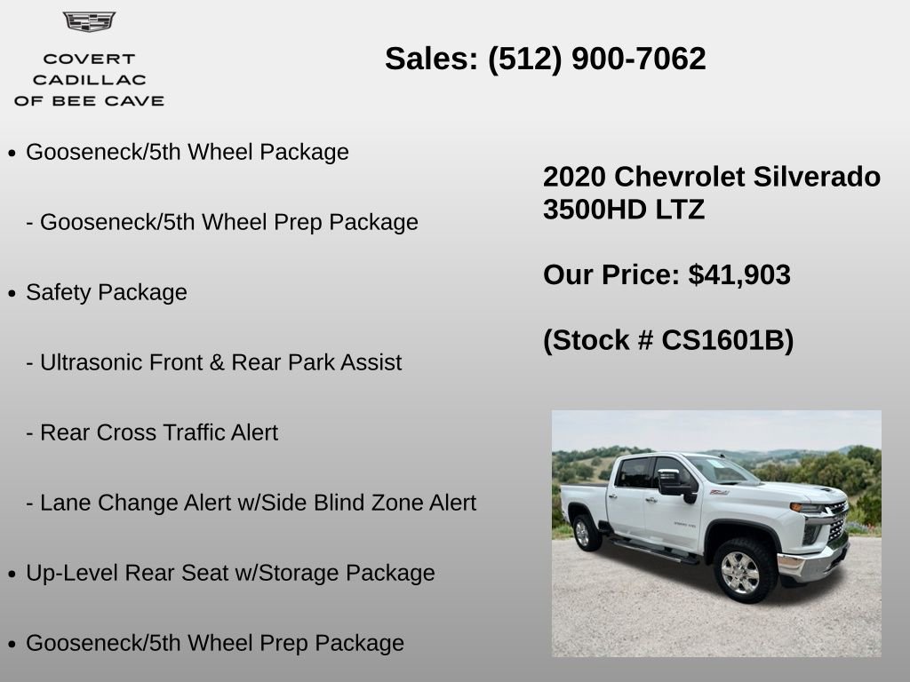 Used 2020 Chevrolet Silverado 3500 LTZ AWD/4WD image 36