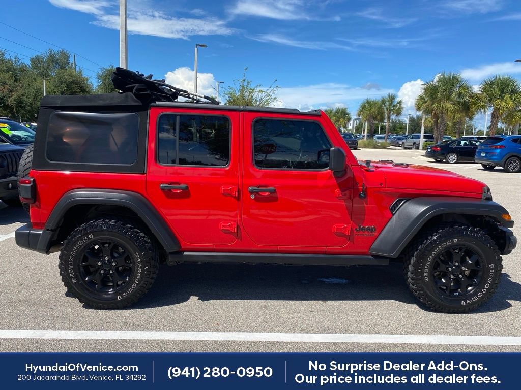 Used 2021 Jeep Wrangler Unlimited Sport AWD/4WD image 28