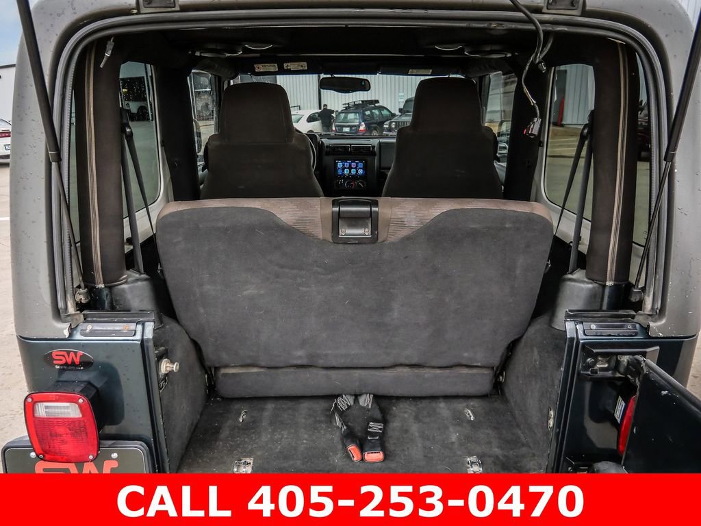 Used 2005 Jeep Wrangler Sport w/ 30" Tire & Wheel Group AWD/4WD image 15