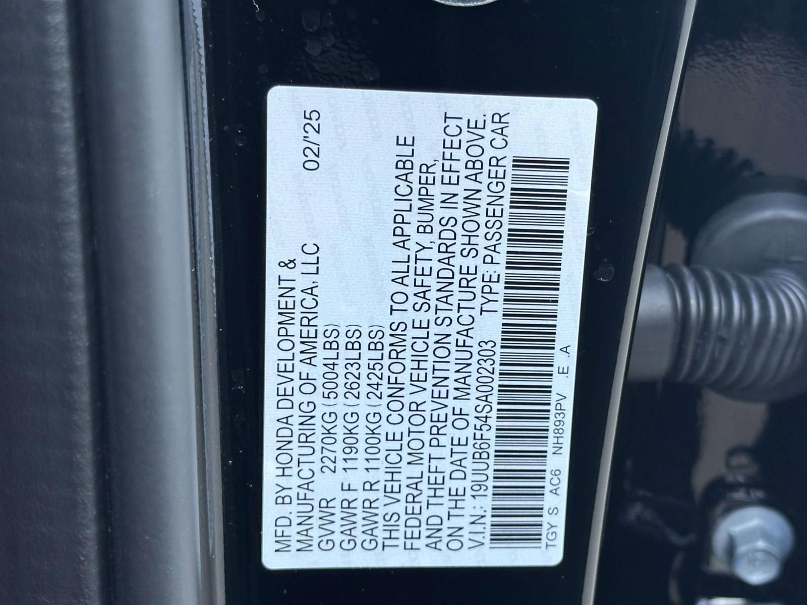 Certified 2025 Acura TLX SH-AWD w/ A-SPEC Pkg image 25