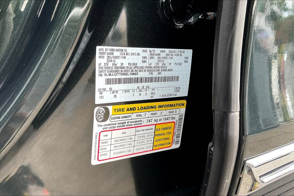 Used 2022 Lincoln Navigator Black Label AWD/4WD image 18