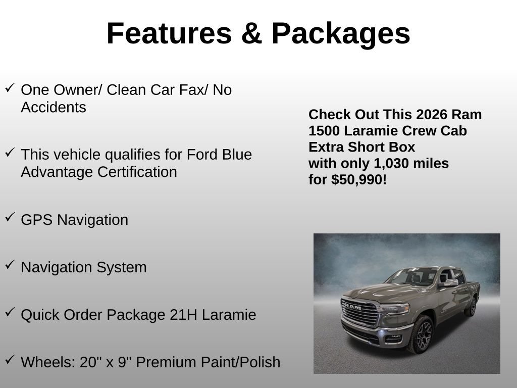 Used 2026 RAM 1500 Laramie AWD/4WD image 4