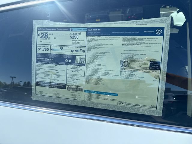 New 2026 Volkswagen Taos SE AWD/4WD image 31