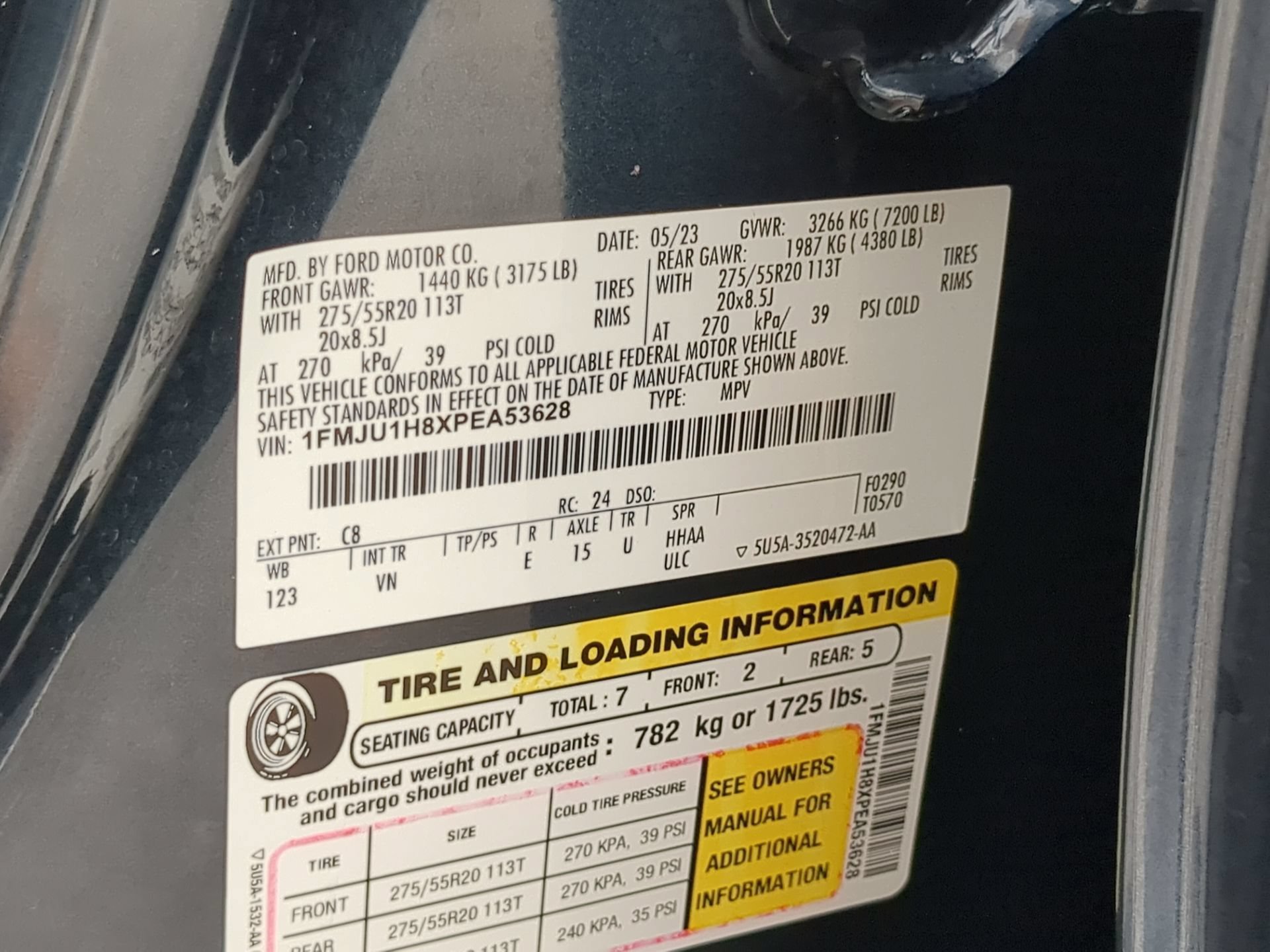 Certified 2023 Ford Expedition XLT RWD image 75