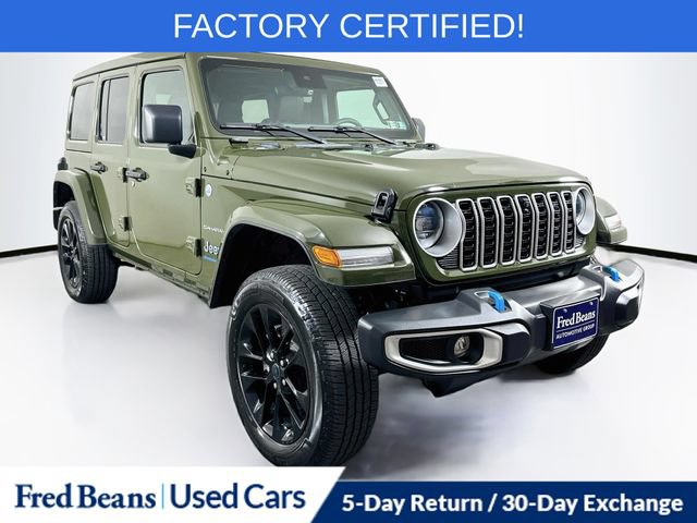 Used 2024 Jeep Wrangler Unlimited Sahara w/ Technology Group