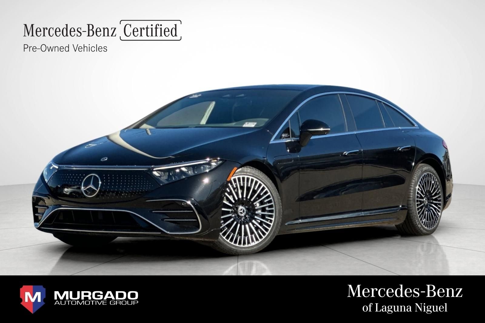 Certified 2022 Mercedes-Benz EQS 580 4MATIC Sedan w/ Pinnacle Trim Package