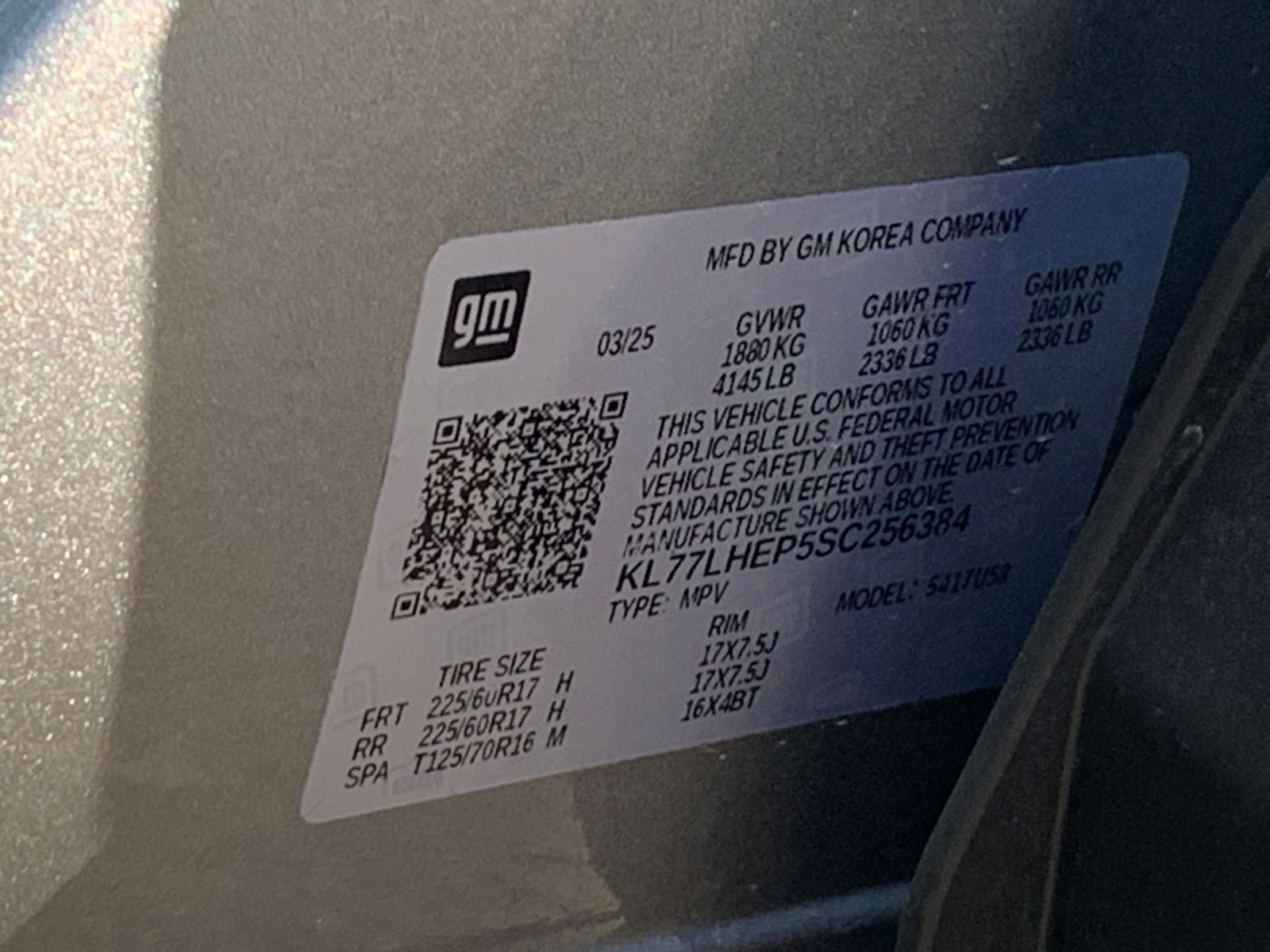 Used 2025 Chevrolet Trax LT w/ LT Convenience Package image 10