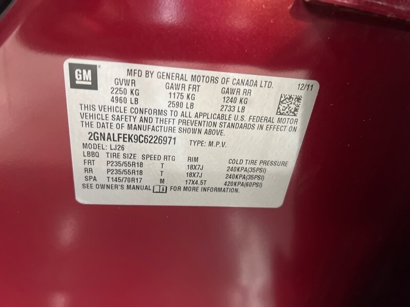 Used 2012 Chevrolet Equinox LTZ FWD image 37