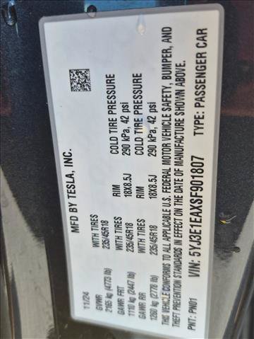 Used 2025 Tesla Model 3 Long Range RWD image 15