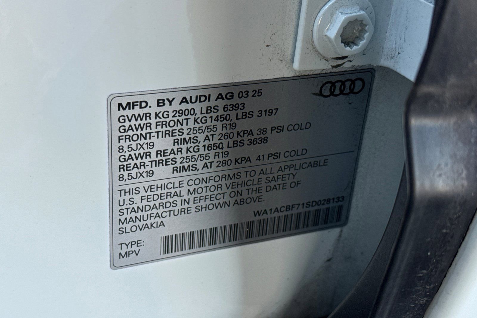 Certified 2025 Audi Q7 2.0T Premium image 26