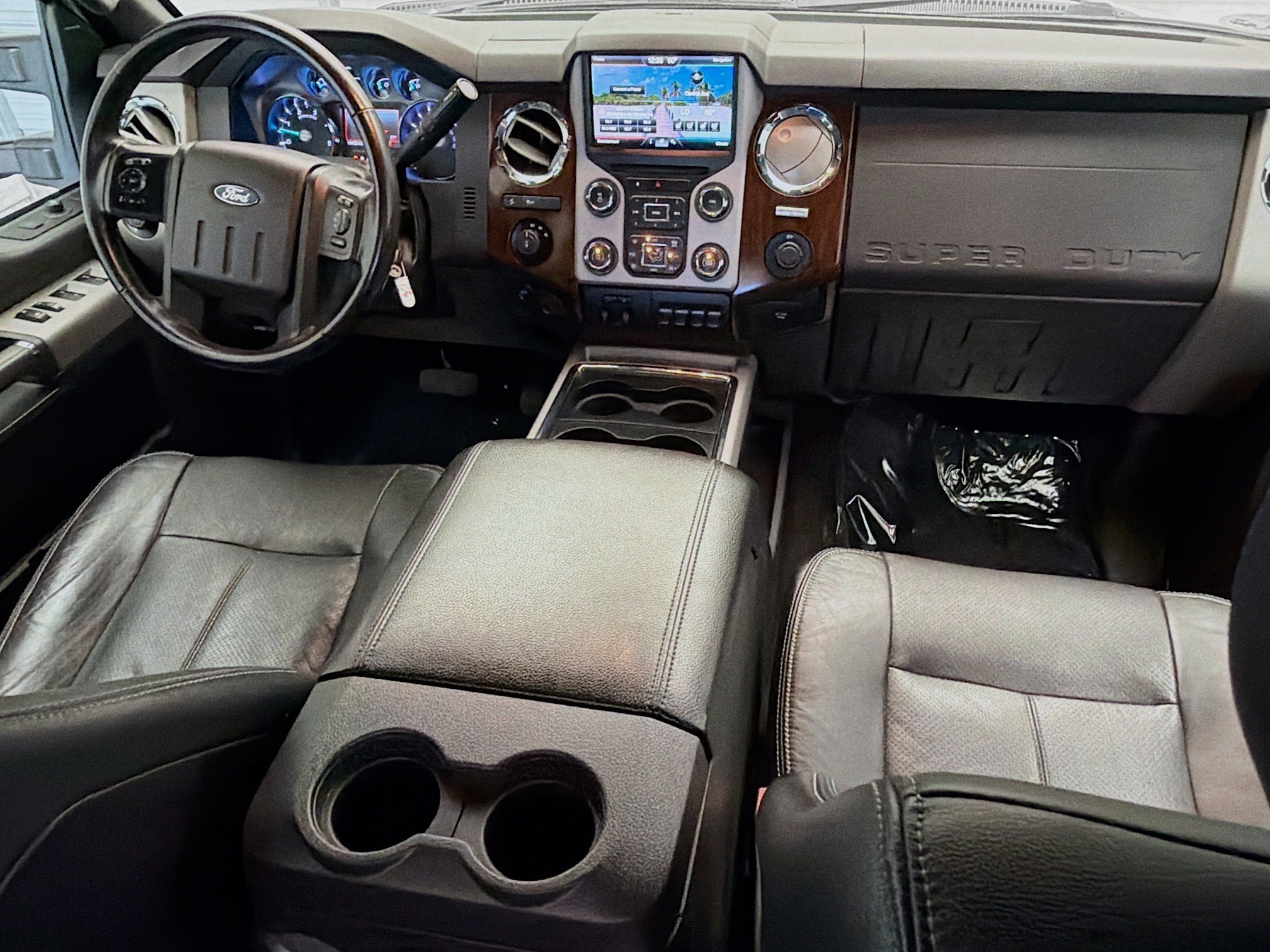 Used 2015 Ford F350 Lariat w/ Lariat Ultimate Package AWD/4WD image 12