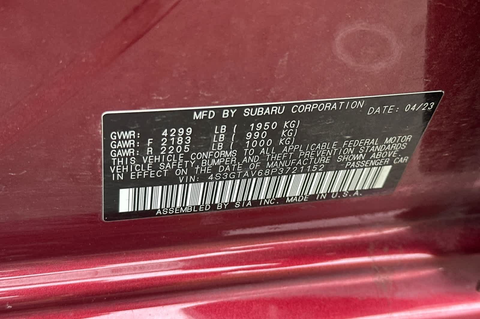 Used 2023 Subaru Impreza 2.0i Premium AWD/4WD image 28