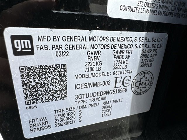 Used 2022 GMC Sierra 1500 SLT image 35