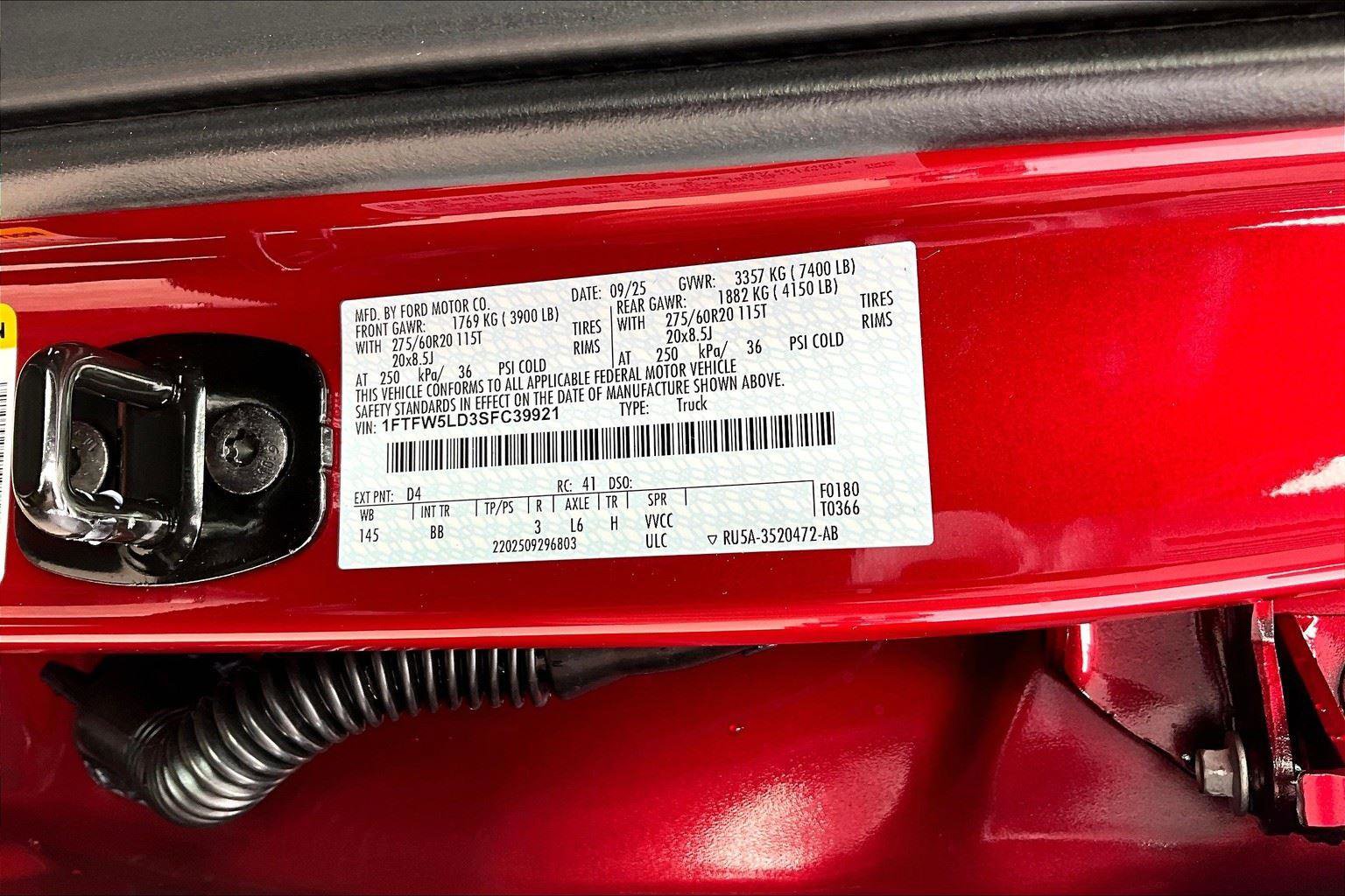 New 2025 Ford F150 Lariat image 16