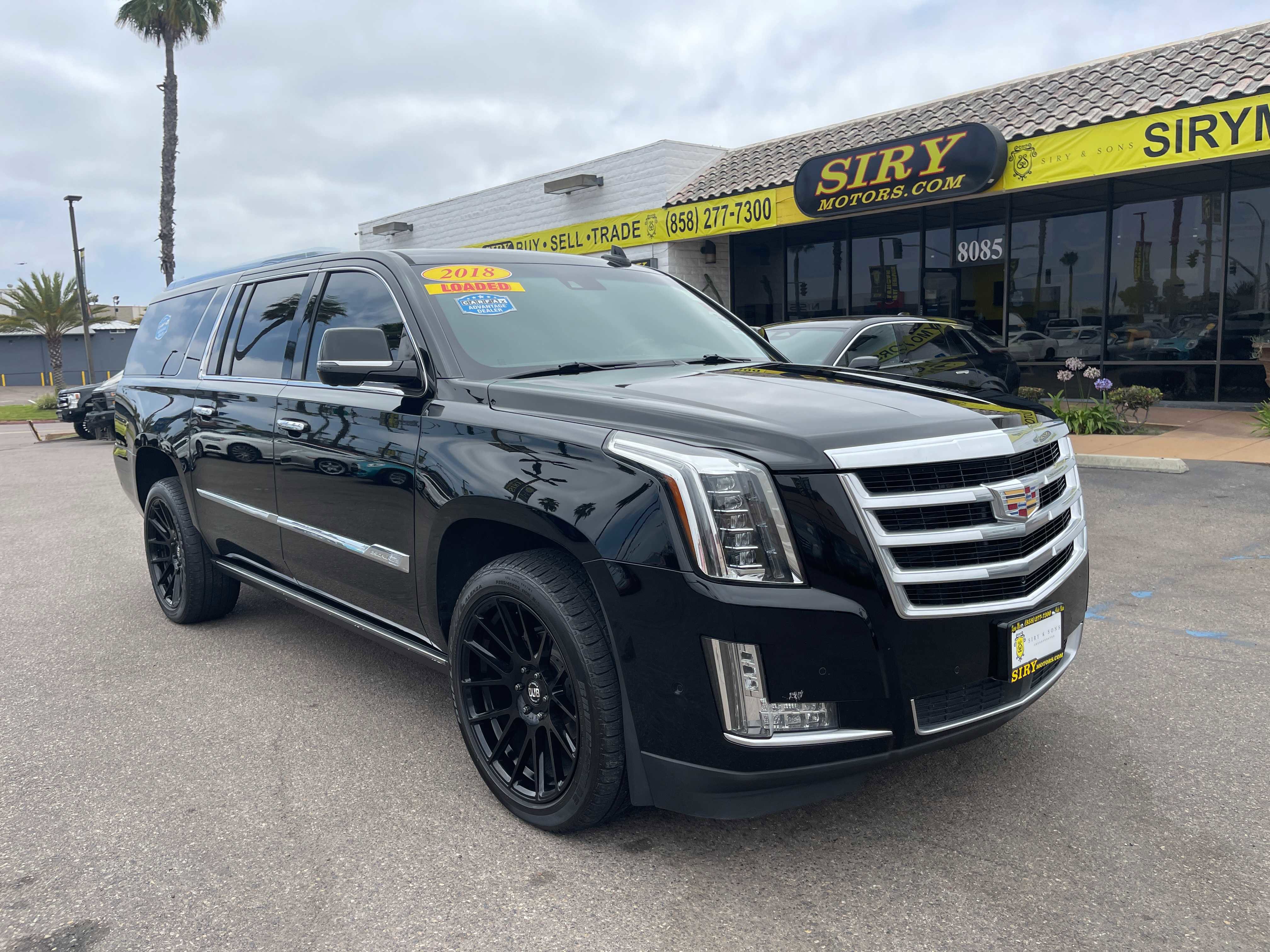 Used 2018 Cadillac Escalade ESV Premium Luxury