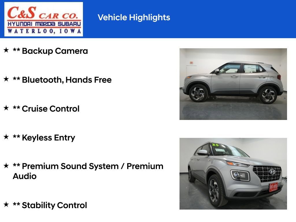 New 2025 Hyundai Venue SEL image 7