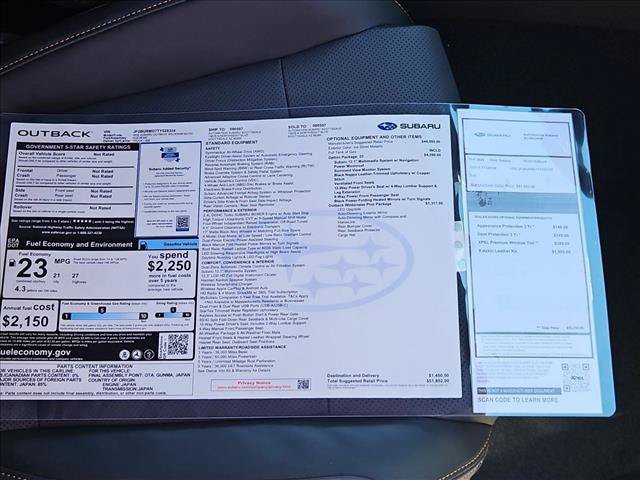 New 2026 Subaru Outback Wilderness w/ Wilderness Plus Package AWD/4WD image 18
