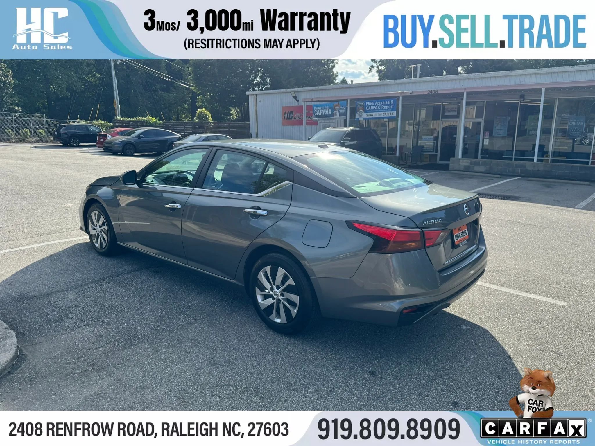 Used 2020 Nissan Altima 2.5 S FWD image 3