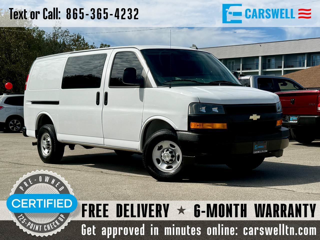 Used 2023 Chevrolet Express 2500 w/ Driver Convenience Package RWD image 1