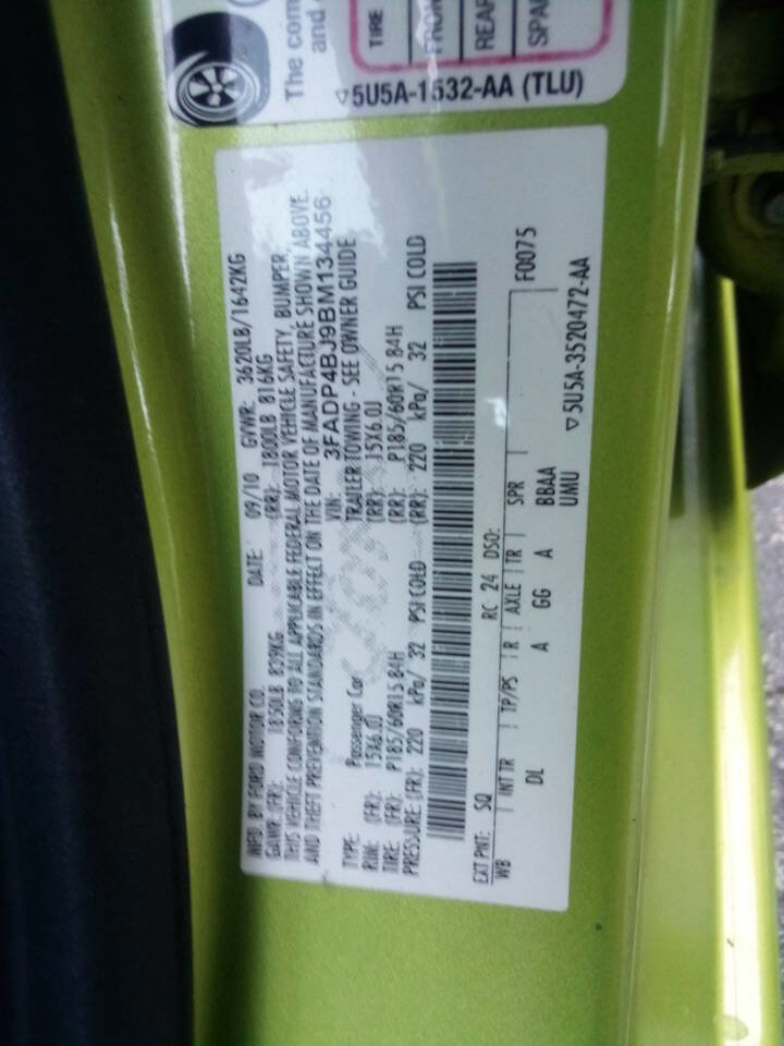 Used 2011 Ford Fiesta SE w/ 203A Rapid Spec Order Code image 17