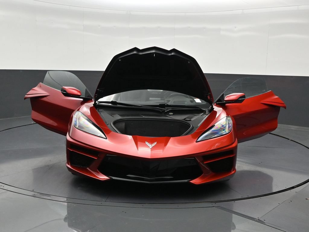 Used 2023 Chevrolet Corvette Stingray Preferred Conv w/ Chrome Exterior Badge Package RWD image 37
