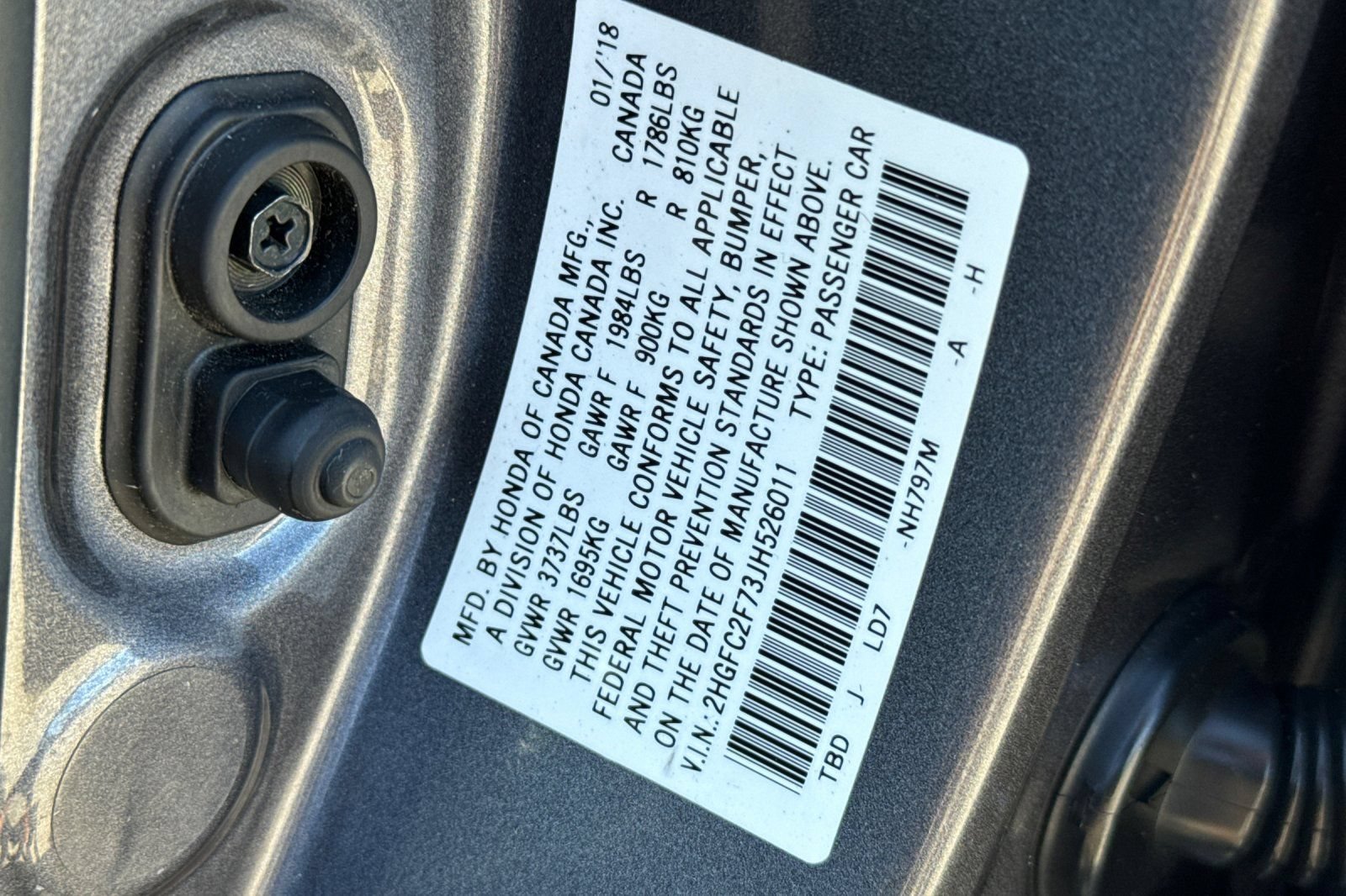 Used 2018 Honda Civic EX image 27