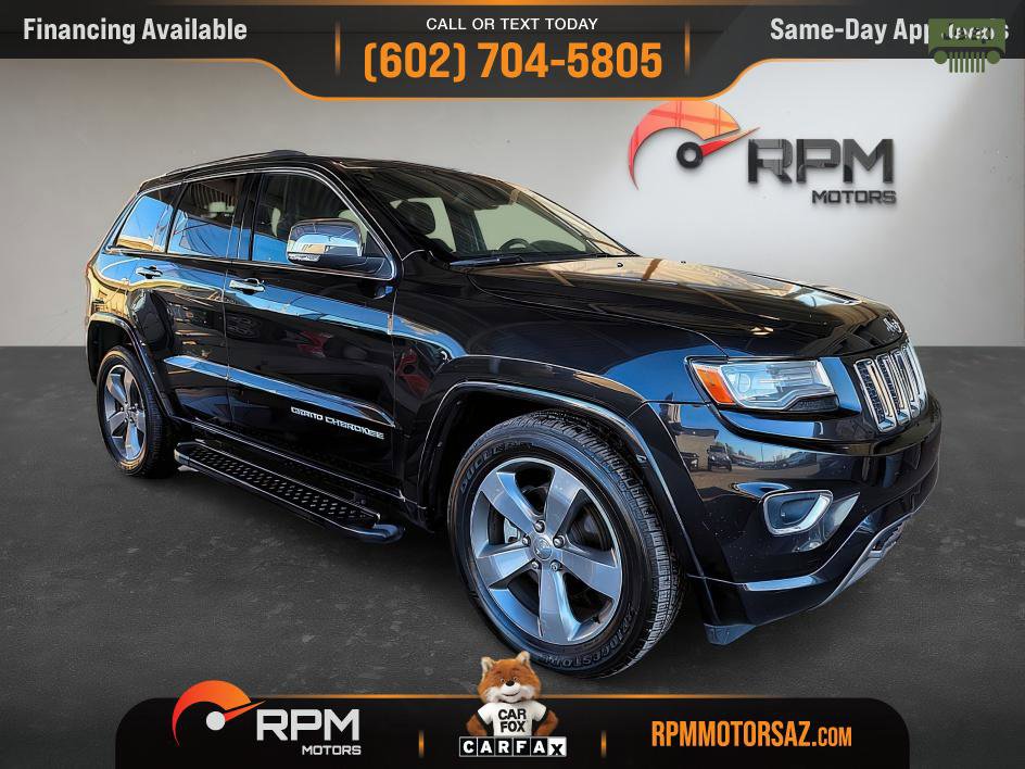 Used 2014 Jeep Grand Cherokee Overland w/ Advanced Technology Group image 1