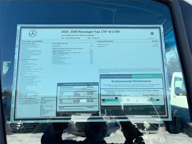 New 2025 Mercedes-Benz Sprinter 2500 image 14