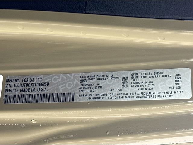 New 2026 Jeep Gladiator Rubicon image 34