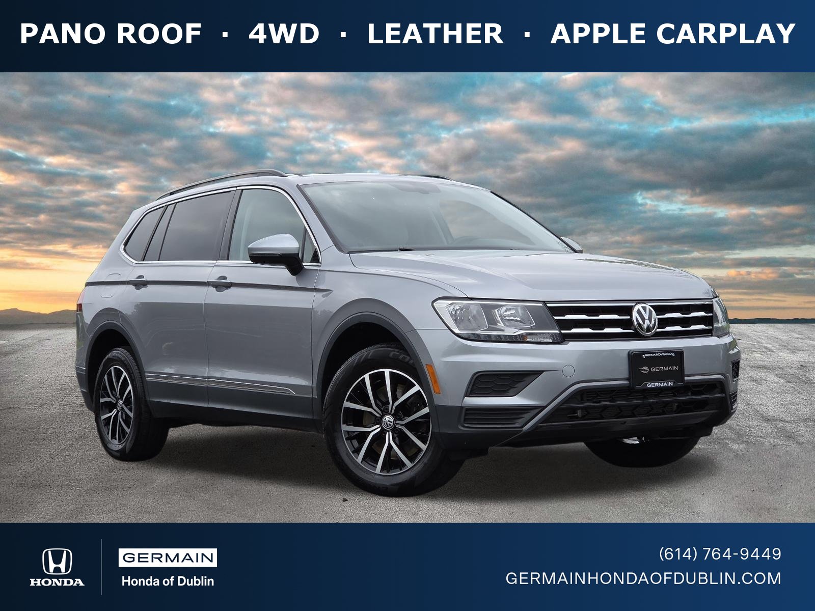 Used 2021 Volkswagen Tiguan SE w/ Panoramic Sunroof Package
